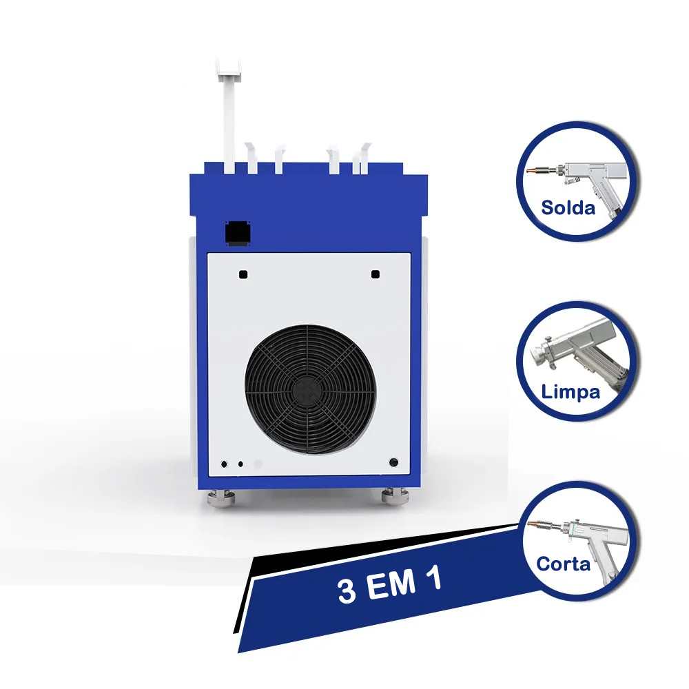 Maquina de Solda Laser Fibra 4 em 1 de 2000W - Imagem 2